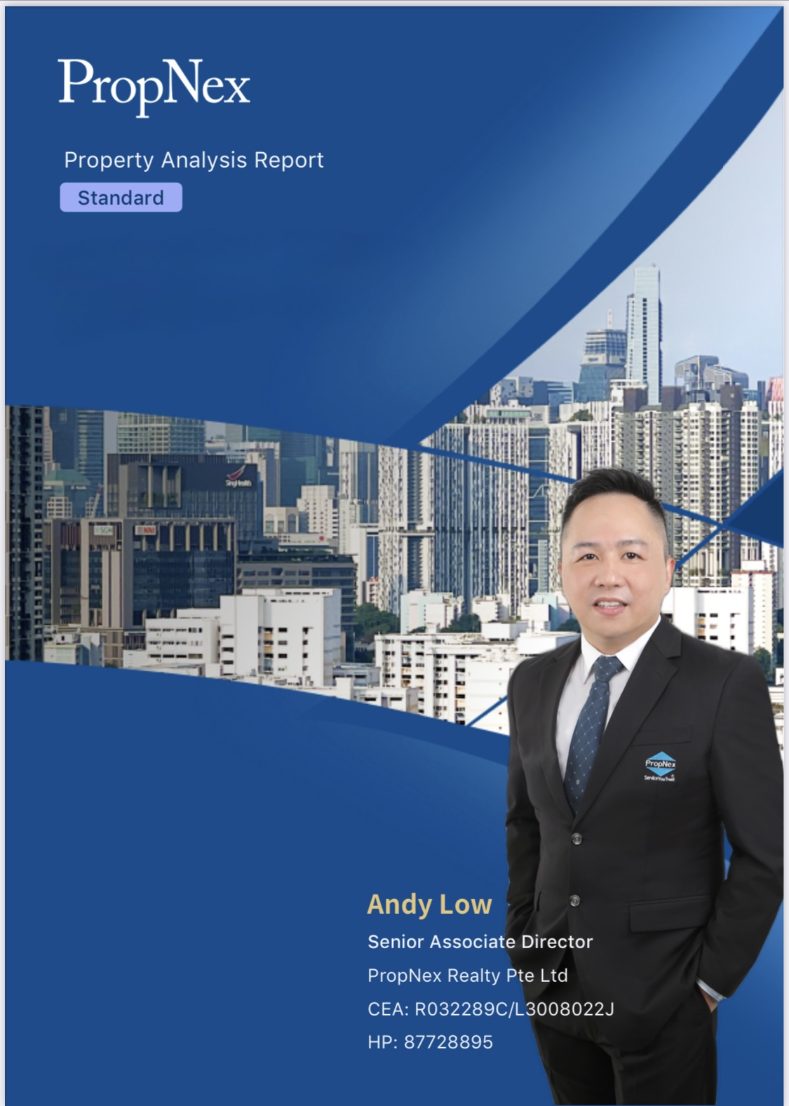 The image will show as a prove of the report to clients who claim a free property report through my website.